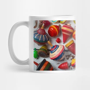 Wooden Toy Tops Mug